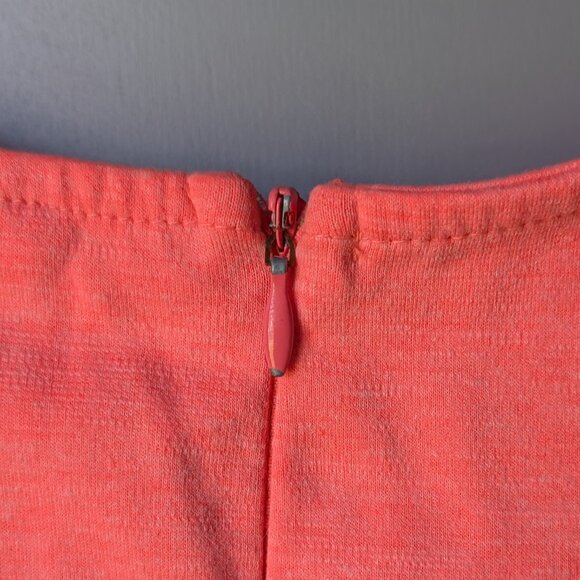 Old Navy pink/peach/coral tank dress with pockets and back zip - Picture 4 of 4